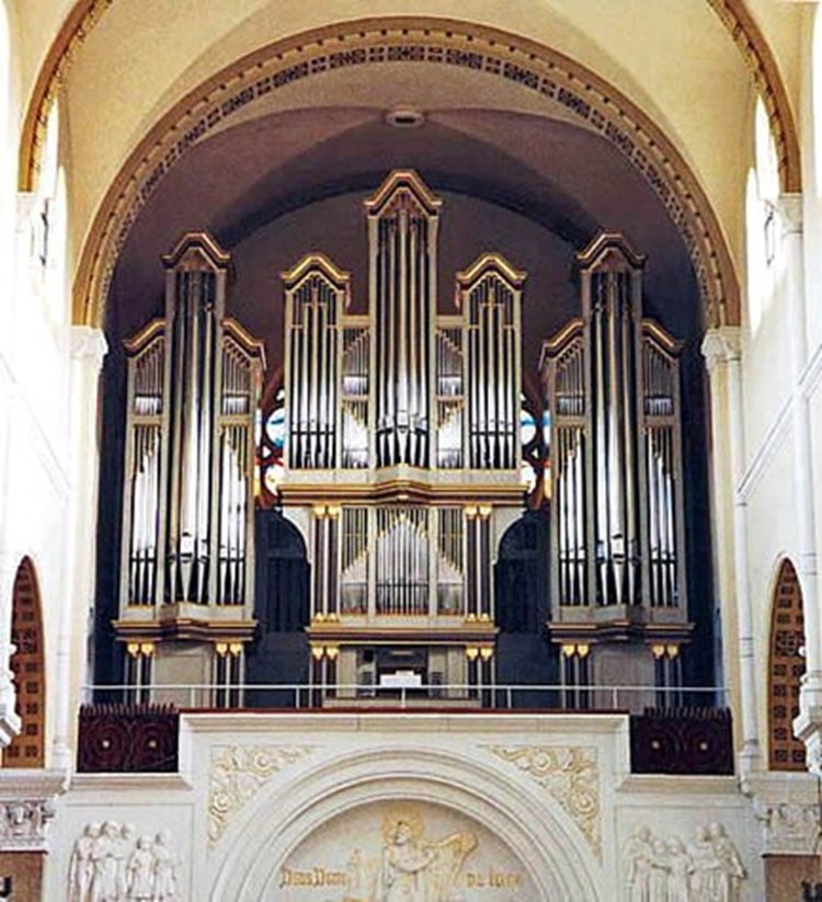 Olten CH, Kath. Pfarrkirche St. Martin, Hauptorgel
