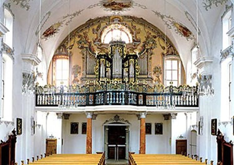 Andermatt CH, Kath. Pfarrkirche St. Peter und Paul. Peter und Paul