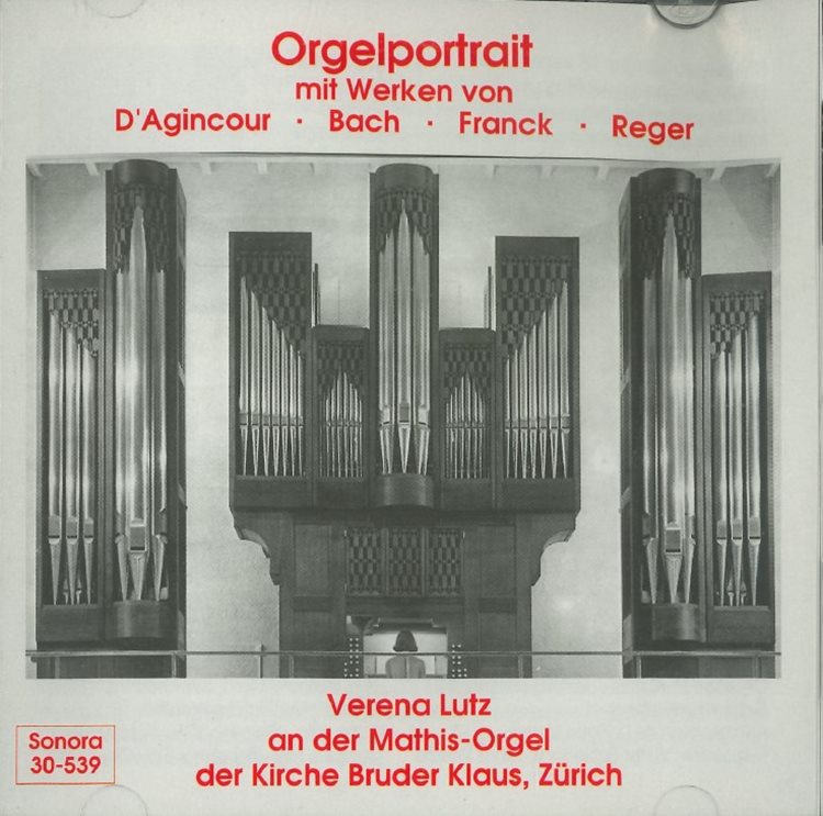 ORGELPORTAIT BRUDER KLAUS, Zürich (CH) - CD